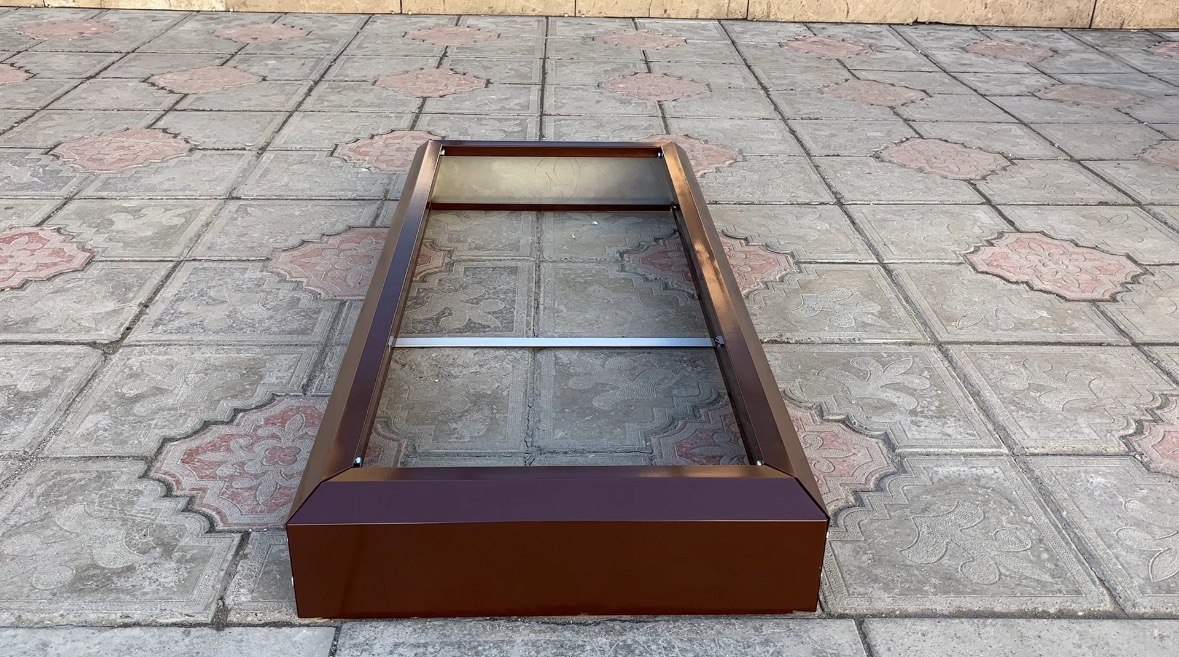 цветник на могилу шоколад металлический Оренбург