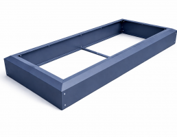 Цветник ритуальный (сине-серый)