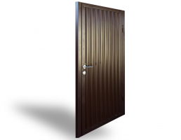 Калитка из профлиста под ключ