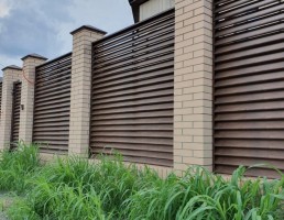 Забор-жалюзи тип Z