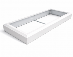 Цветник на могилу (белый)